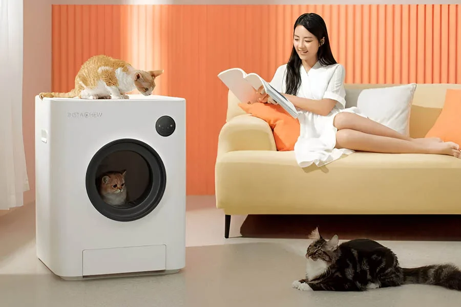 odourless litter box