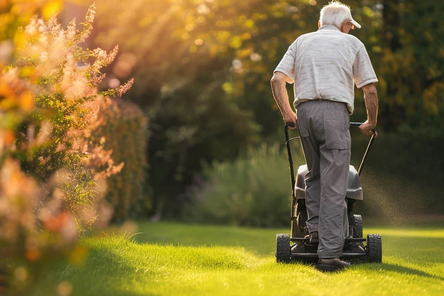 push mower for small yard