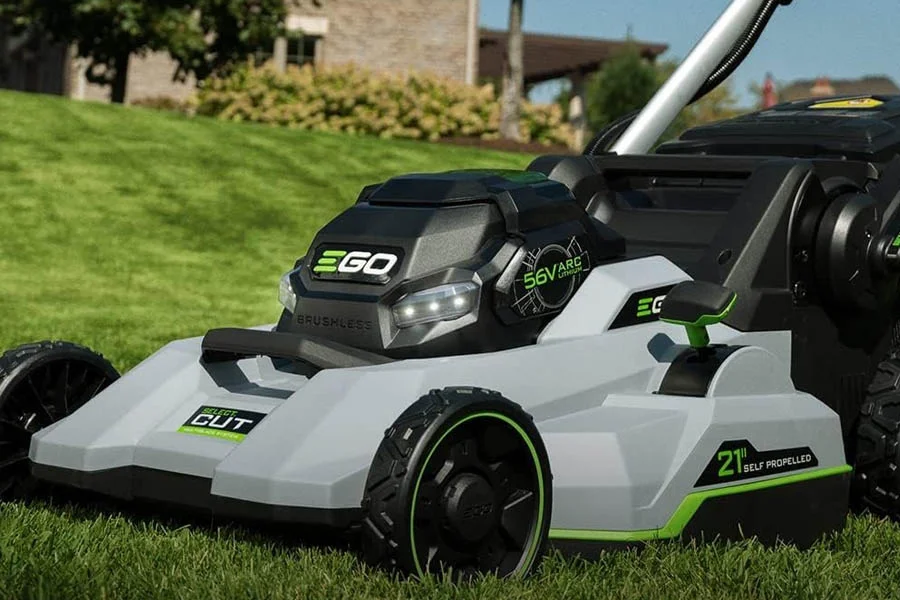 lawn mower self propelled electric