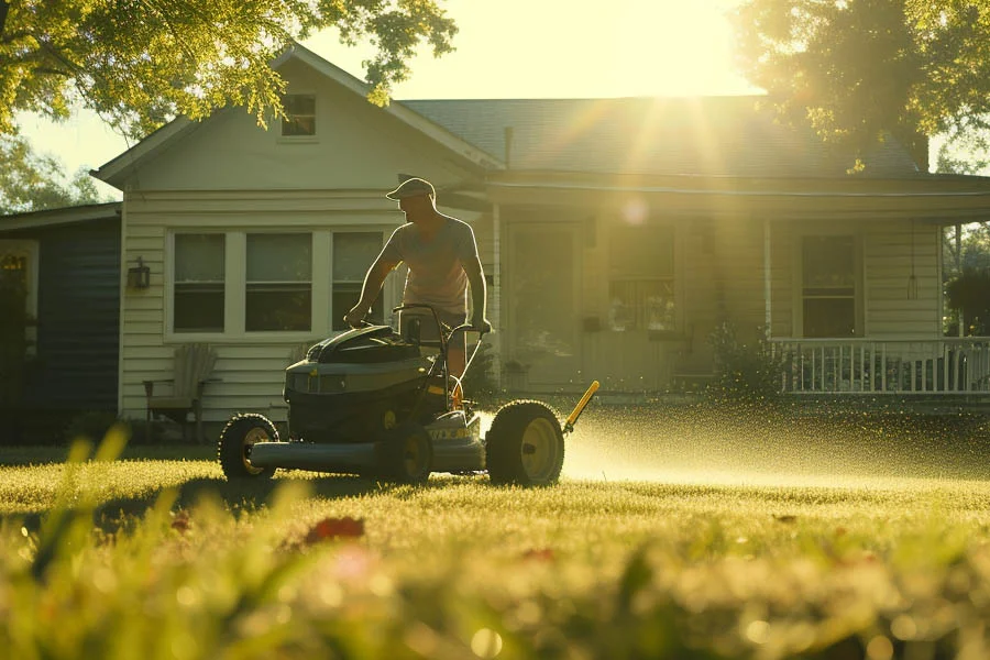 self propelled cordless lawn mowers