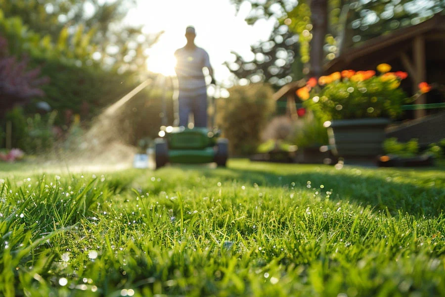 lithium ion battery powered lawn mowers