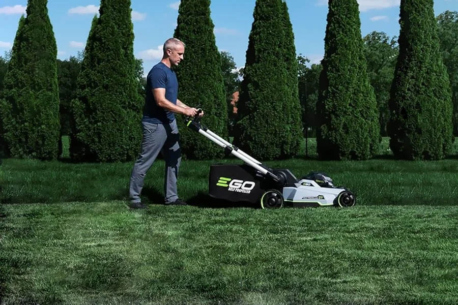 cordless mower review