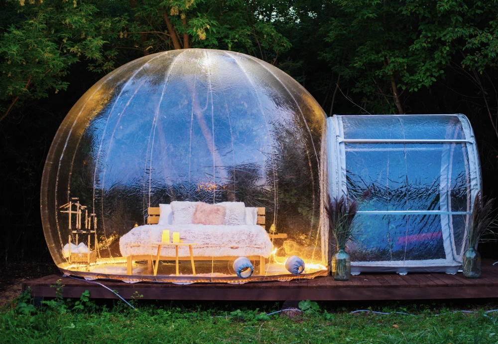 luxury bubble tent